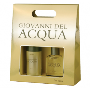 Мъжки подаръчен комплект Афтъшейв + Део спрей – Giovanni Del Acqua - Jean Marc